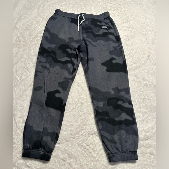 Jr Large Good Vibes Camo Joggers. MUST BE BUNDLED - Picture 1 of 6